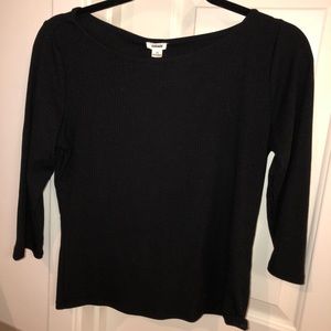 Black long sleeve shirt